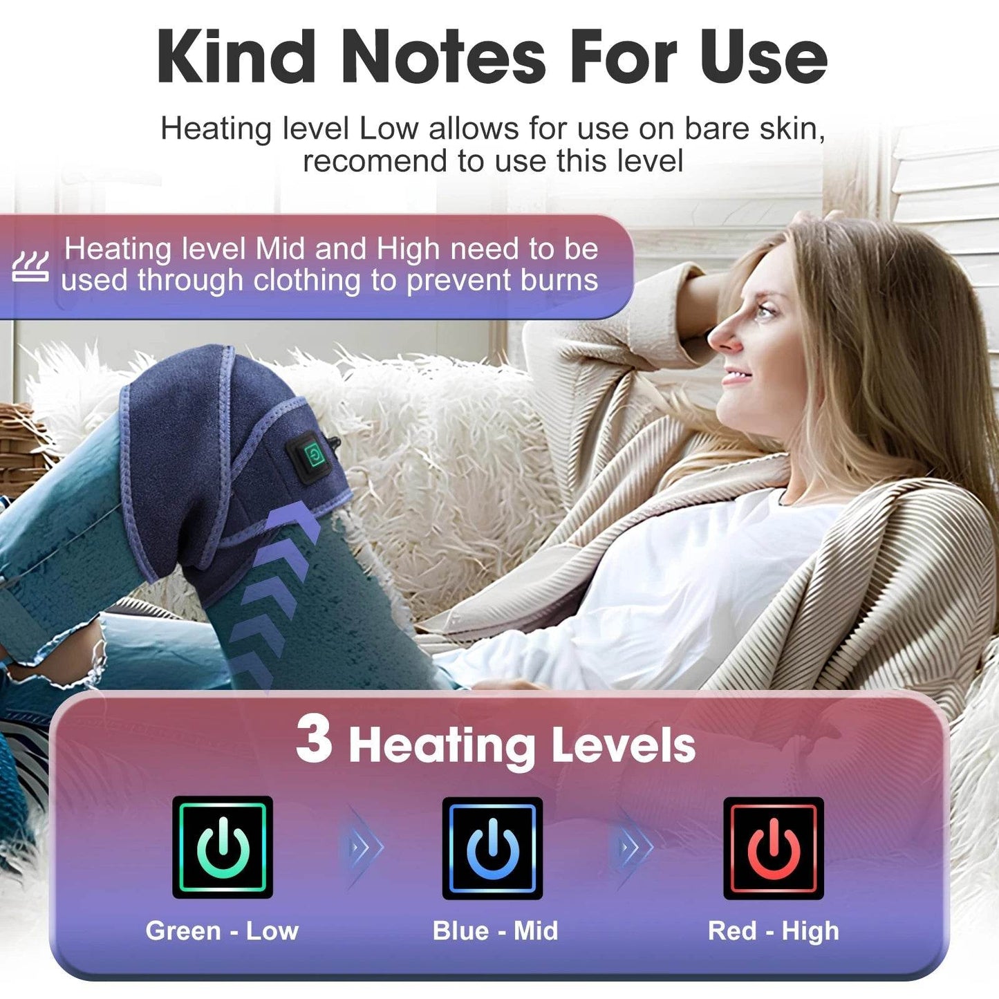 Electric Heating Bandage Support - Stepvana