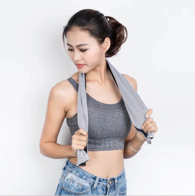 Cooling Sports Towel for Sweat Absorption and Relief - Stepvana