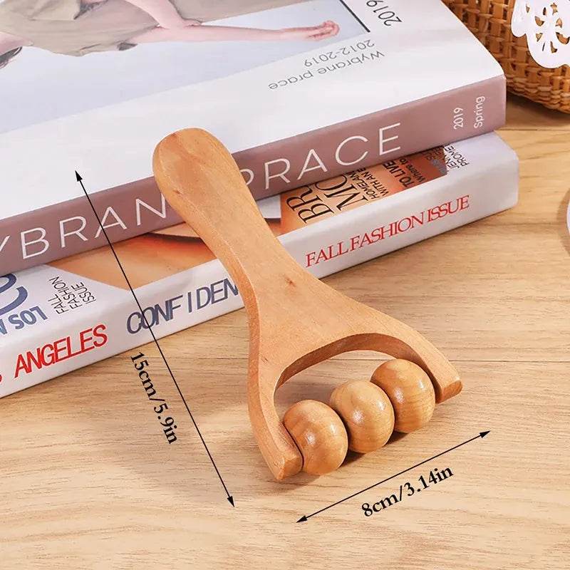 Versatile Wooden Roller Massager - Stepvana