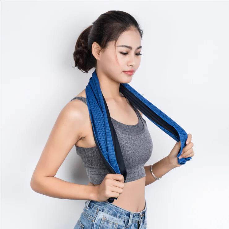 Cooling Sports Towel for Sweat Absorption and Relief - Stepvana