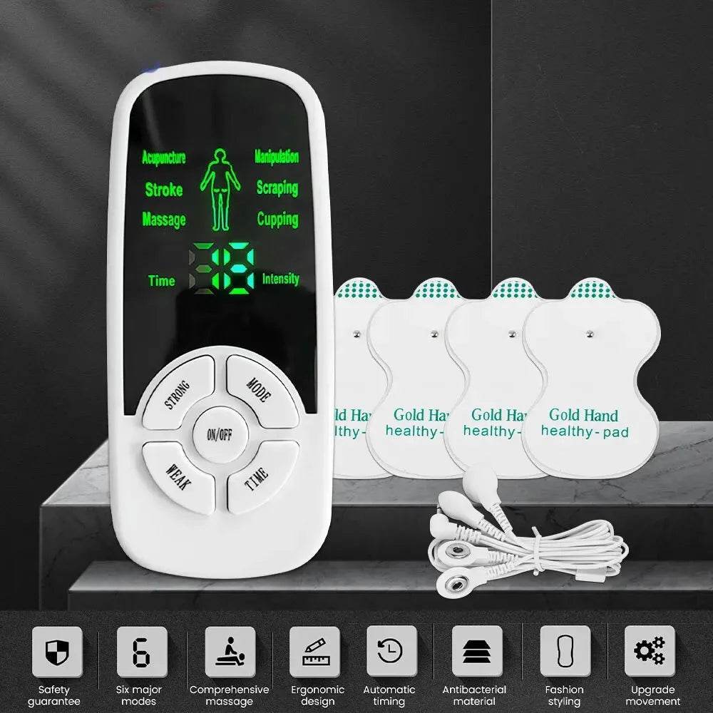 EMS Electric Muscle Massager - 6 Modes - Stepvana