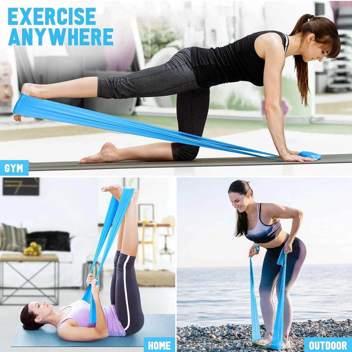 Yoga Elastic Resistance Bands - Stepvana