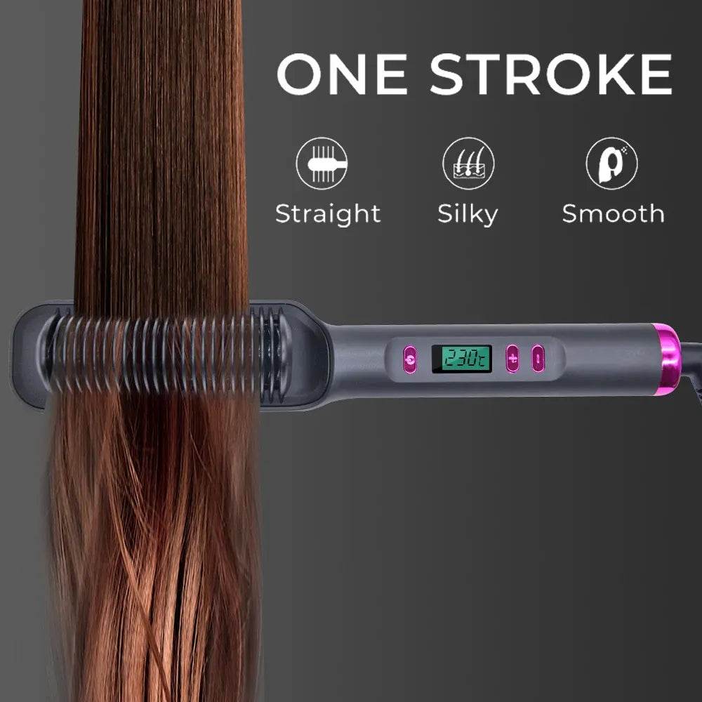 Electric Hair Straightening Comb - Stepvana