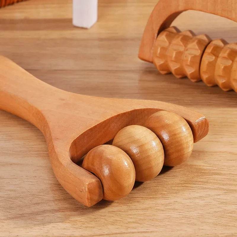 Versatile Wooden Roller Massager - Stepvana
