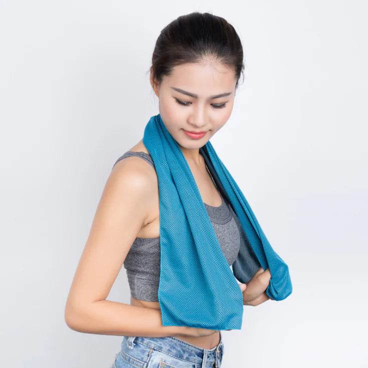 Cooling Sports Towel for Sweat Absorption and Relief - Stepvana